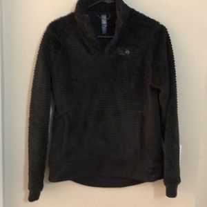 Mountain Hardwear Black Fuzzy Sweater